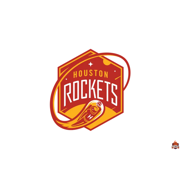 Adhésif pour fan nba Houston_rockets - Sticker autocollant