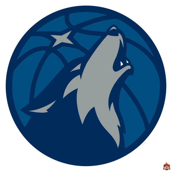 Adhésif pour fan nba Minnesota_Timberwolves - Sticker