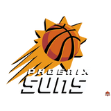 Adhésif pour fan nba Phoenix_Suns - Sticker autocollant logo