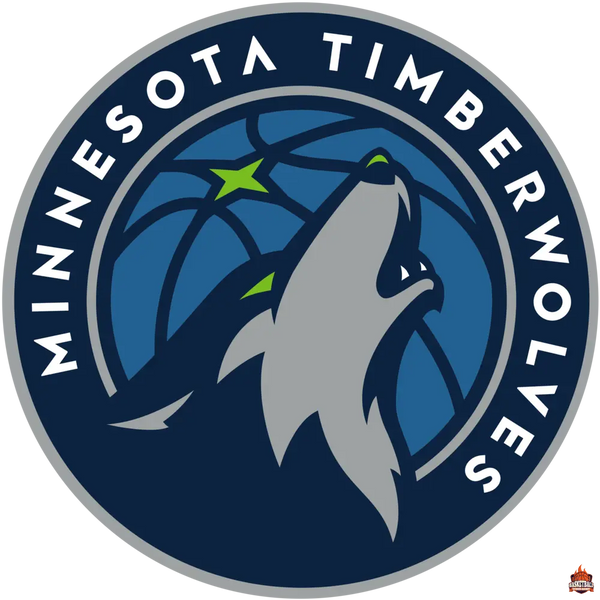 Autocollant logo nba Minnesota_Timberwolves - Sticker