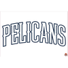 Autocollant logo nba New_Orlean_Pelikan.6_4 - Sticker