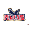 Autocollant logo nba New_Orlean_Pelikan.8_3 - Sticker