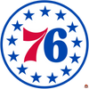 Décoration autocollante basket nba Philadelphia_76ers -