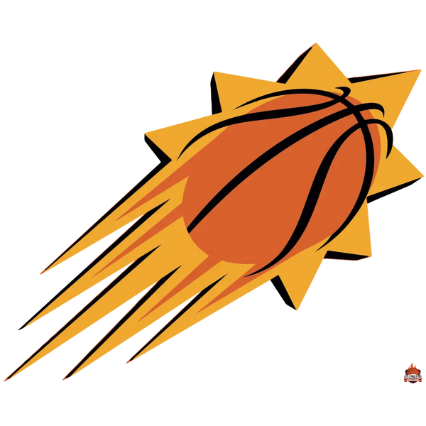 Décoration autocollante basket nba Phoenix_Suns - Sticker