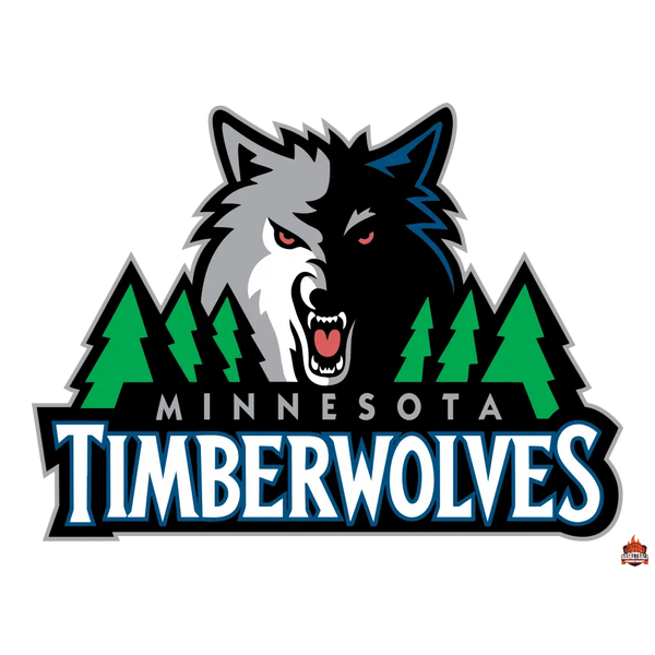 Sticker basket décor nba Minnesota_Timberwolves - Sticker