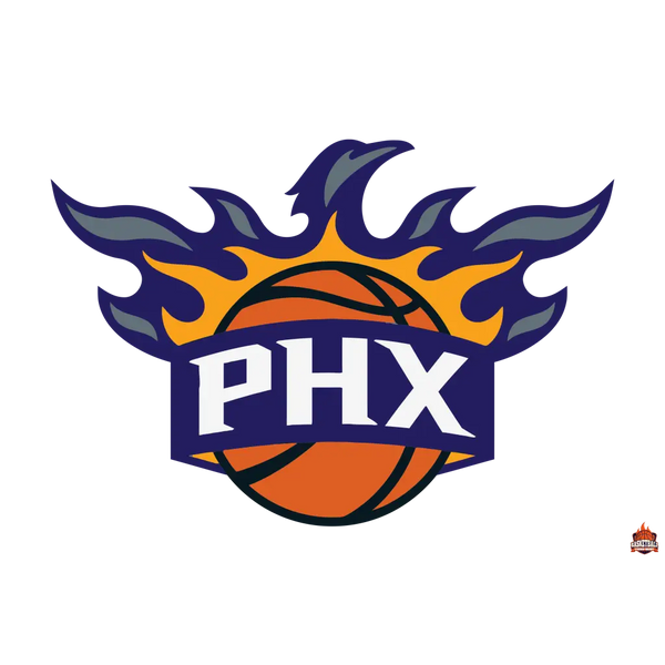 Sticker fan de basket nba Phoenix_Suns - Sticker autocollant