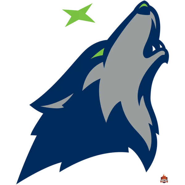 Sticker logo décoratif nba Minnesota_Timberwolves - Sticker