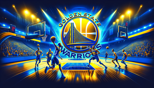 Papier Peint Golden State Warriors - Déco Basket Sur Mesure