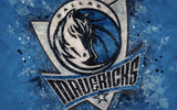 Papier Peint NBA Dallas Mavericks Logo - Déco Basket Sur Mesure